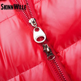 Skinnwille Womens Winter Jackets Coats Coat Down Jacket Women 2016 Fur Winter Jacket Eiderdown Outerwear Thick Winter Clothing