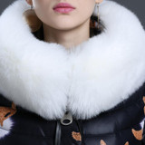 skinnwille fashion women's 2017 medium-long down coat winter jacket women womens winter jackets and coats winter jacketfur coat