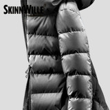 skinnwille 2017 fashion high quality 90 white duck down coat women winter down jacket winter coat women womens winter jackets