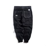 Size M-3XL men casual solid baggy chino jogger pants Men's Joggers khaki/black/army green/navy