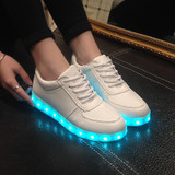 Size 30-45 Fashion Glowing Sneakers with Light Sole Kids Shoes Luminous Shoes Do Infantil Tenis LED Basket Femme LED Slippers 40