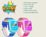 2017 Kid GPS Smart Watch Wristwatch SOS Call Location  Device Tracker for Kid Safe Anti Lost Monitor Baby Gift Q80 PK Q50 Q60