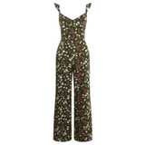2017 Jumpsuits Summer Boho Style Chiffon Rompers Womens Jumpsuit Floral Backless Off Shoulder Beach Sexy Playsuit Overalls