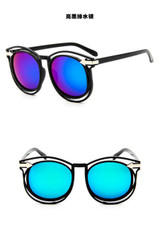 2017 JN Summer Vintage Sunglasses Women Brand Designer Sun Glasses For Women Lunette Round Glasses Metal Frame Sunglasses T15953