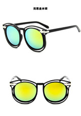 2017 JN Summer Vintage Sunglasses Women Brand Designer Sun Glasses For Women Lunette Round Glasses Metal Frame Sunglasses T15953
