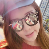 2017 JN Summer Vintage Sunglasses Women Brand Designer Sun Glasses For Women Lunette Round Glasses Metal Frame Sunglasses T15953