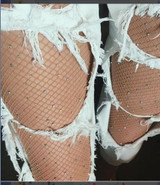 2017 ITFABS Newest Arrivals Fashion Hot Women Crystal Rhinestone Fishnet Net Mesh Sexy Tights Pantyhose Female Club Tights