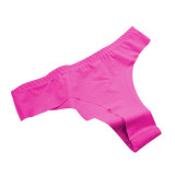 2017 Invisible Seamless Underwear Women Thong Ice Silk Crotch Brief Tanga Braga Panty Ropa Interior Mujer Calcinha Feb16