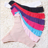 2017 Invisible Seamless Underwear Women Panties ThongsNylon Spandex Crotch Thong Tanga Braga Panty Ropa Interior Mujer Calcinha