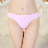 2017 Invisible Seamless Underwear Women Thong Cotton Spandex Crotch Brief Tanga Braga Panty Ropa Interior Mujer Calcinha Jan11