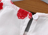 2017 Infant Baby Clothes Brand Design Sleeveless Print Bow Dress Summer Girls Baby Clothing Cool Cotton Party Princess Dresses