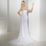 2017 In Stock!! Real Photo Cheap Elegant Mermaid Lace Wedding Dress Sweetheart Bridal Gown vestido de noiva Casamento