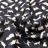 2017 Hot Women's Autumn Winter Chiffon Scarves Cute Cat Scarf Wraps Shawl Long Large Soft Scarf Scarves All-match Bufandas Mujer