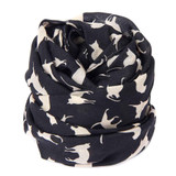 2017 Hot Women's Autumn Winter Chiffon Scarves Cute Cat Scarf Wraps Shawl Long Large Soft Scarf Scarves All-match Bufandas Mujer