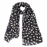 2017 Hot Women's Autumn Winter Chiffon Scarves Cute Cat Scarf Wraps Shawl Long Large Soft Scarf Scarves All-match Bufandas Mujer