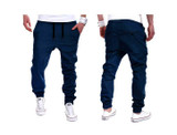 2017 hot sell Mens Trousers Sweatpants Harem Pants Slacks Casual Jogger Dance Sportwear Baggy Z663