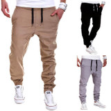 2017 hot sell Mens Trousers Sweatpants Harem Pants Slacks Casual Jogger Dance Sportwear Baggy Z6117