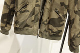 2017 New Spring Autumn Camouflage Women PU Jacket Motorcycle Zipper Coat Faux Leather Jackets