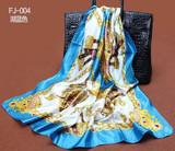 2017 new spring and summer fashion scarf women silk scarves large square silk scarves