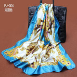 2017 new spring and summer fashion scarf women silk scarves large square silk scarves