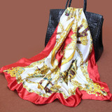 2017 new spring and summer fashion scarf women silk scarves large square silk scarves