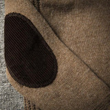 2017 New Solid Men Sweater Autumn Long Sleeve Knitted Sweaters Winter Thick Pullover High Quality Fashion Mens Clothing