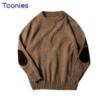 2017 New Solid Men Sweater Autumn Long Sleeve Knitted Sweaters Winter Thick Pullover High Quality Fashion Mens Clothing