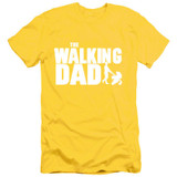2017 New Short Sleeve T Shirt The Walking Dad Men's Funny T-Shirt Men Cotton Novelty Top Tee Camisetas Father's Day Gift Hombre