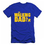 2017 New Short Sleeve T Shirt The Walking Dad Men's Funny T-Shirt Men Cotton Novelty Top Tee Camisetas Father's Day Gift Hombre