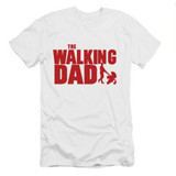 2017 New Short Sleeve T Shirt The Walking Dad Men's Funny T-Shirt Men Cotton Novelty Top Tee Camisetas Father's Day Gift Hombre