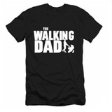 2017 New Short Sleeve T Shirt The Walking Dad Men's Funny T-Shirt Men Cotton Novelty Top Tee Camisetas Father's Day Gift Hombre