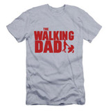 2017 New Short Sleeve T Shirt The Walking Dad Men's Funny T-Shirt Men Cotton Novelty Top Tee Camisetas Father's Day Gift Hombre