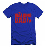 2017 New Short Sleeve T Shirt The Walking Dad Men's Funny T-Shirt Men Cotton Novelty Top Tee Camisetas Father's Day Gift Hombre