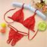2017 New Sexy Women Lady Lingerie Lace Underwear Attracted Women Crop Top with G-string Lingerie Sleepwear Clothing