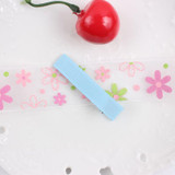 2017 NEW retail Rainbow color 48mm+10mm DIY hair clips Hair Accessories for girls AND KIDS 10 colors barrettes 1PCS BM01