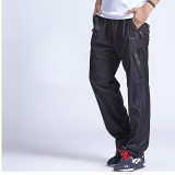 2017 New Quick Dry Men's Pants Plus Size 6XL Long Men Pants Elastic Waist Men Pants ,PA214