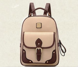 2017 New PU Leather Women Backpack Casual School Bags For Teenagers Girls Travel BackPacks High Quality Shoulders Bag