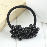 2017 Fashion faux pearl elastic hair rubber band hair accessories for women girls Ponytail Holder hair ties headdress headbands