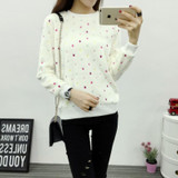 2017 Fashion Harajuku Cute Teddy Bear Panda Women Sweater High Quality Long Sleeves Flannel Pullovers Warm Tops Large Size M-XXL