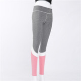 2017 Fashion Gray Mesh Patchwork Women Leggings Harajuku Athleisure Fitness Clothing Elastic Sporting Leggings Women Pants