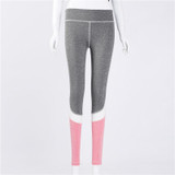 2017 Fashion Gray Mesh Patchwork Women Leggings Harajuku Athleisure Fitness Clothing Elastic Sporting Leggings Women Pants