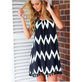 2017 Fashion European Style Plus Size Casual Women Beach Dresses Sleeveless Strap O Neck Backless Mini Chiffon Dress Women