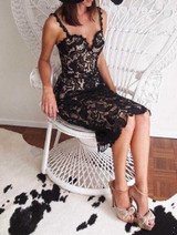 2017 Fashion Designer White/ Black Party dress Women Sexy Sleeveless Lace Crochet Hollow Out Slim Spaghetti Strap Bodycon Dress 2017 Fashion Designer White/ Black Party dress Women Sexy Sleeveless Lace Crochet Hollow Out Slim Spaghetti Strap Bodycon Dress