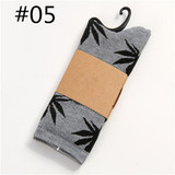 2017 Fashion Cotton Sock Casual Women/Men Socks Wholesale Couples Sox with Harajuku Style Hip Hop Maple Sock