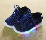2017 Fashion Colorful lighted Children shoes LED Lovely Cool New brand Cool kids sneakers casual baby boys girls shoes