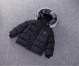 2017 Fashion Children's duck down Outerwear&amp;Coats Winter long model warm Boys Down jackets fur coats Warm baby boy down jacket