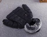 2017 Fashion Children's duck down Outerwear&amp;Coats Winter long model warm Boys Down jackets fur coats Warm baby boy down jacket