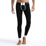 2017 Brand New Fashion winter thermal underwear pajamas Sexy warm pants sleep bottoms Men long john underpants