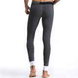 2017 Brand New Fashion winter thermal underwear pajamas Sexy warm pants sleep bottoms Men long john underpants