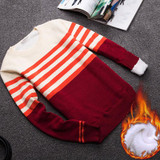 2017 Brand New Autumn Spring Causal Fashion Knitted Sweater Men Pullovers Knitwear O-neck Soft 100% Cotton Free Shipping CQ7707